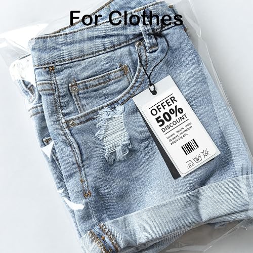 Miniatura 10 de 300 etiquetasrollo x 3 Etiquetas térmicas Lemketan de 1.57 x 1.18 pulgadas (1.575 x 1.181 in), sin tinta, a prueba de desgarros, impermeables, no se