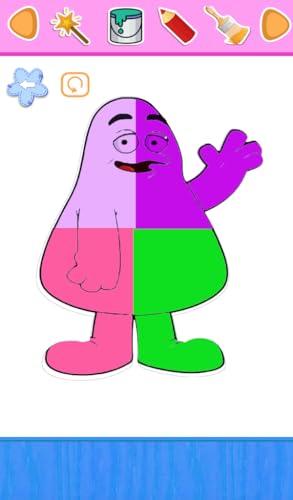 Coloring Book Puzzle the grim