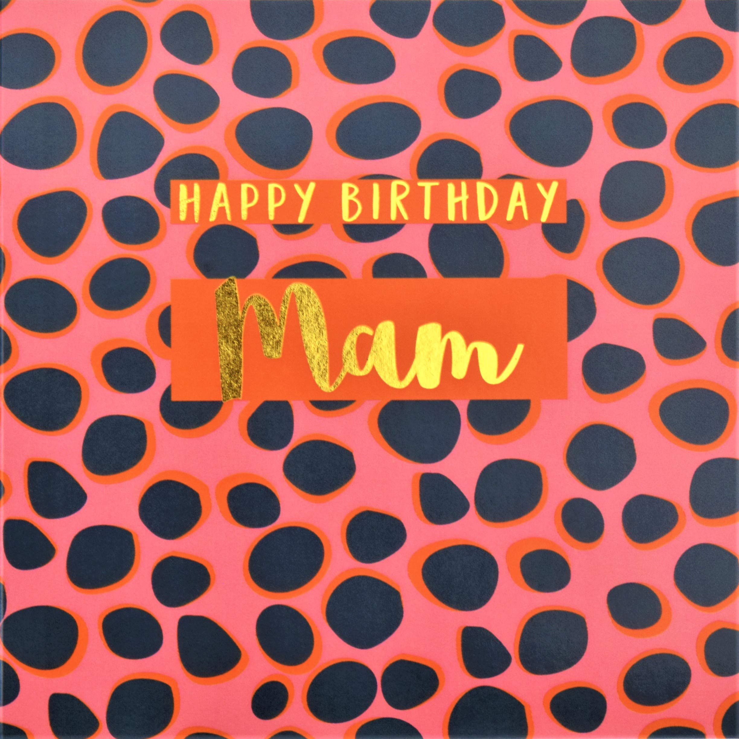 Biglietto Di Auguri 'Happy Birthday Gran' Con Diamanti Colorati E Testo In Oro Lucido, Interno Vuoto, Con Busta Grigia, Fatto Nel Regno Unito - 4