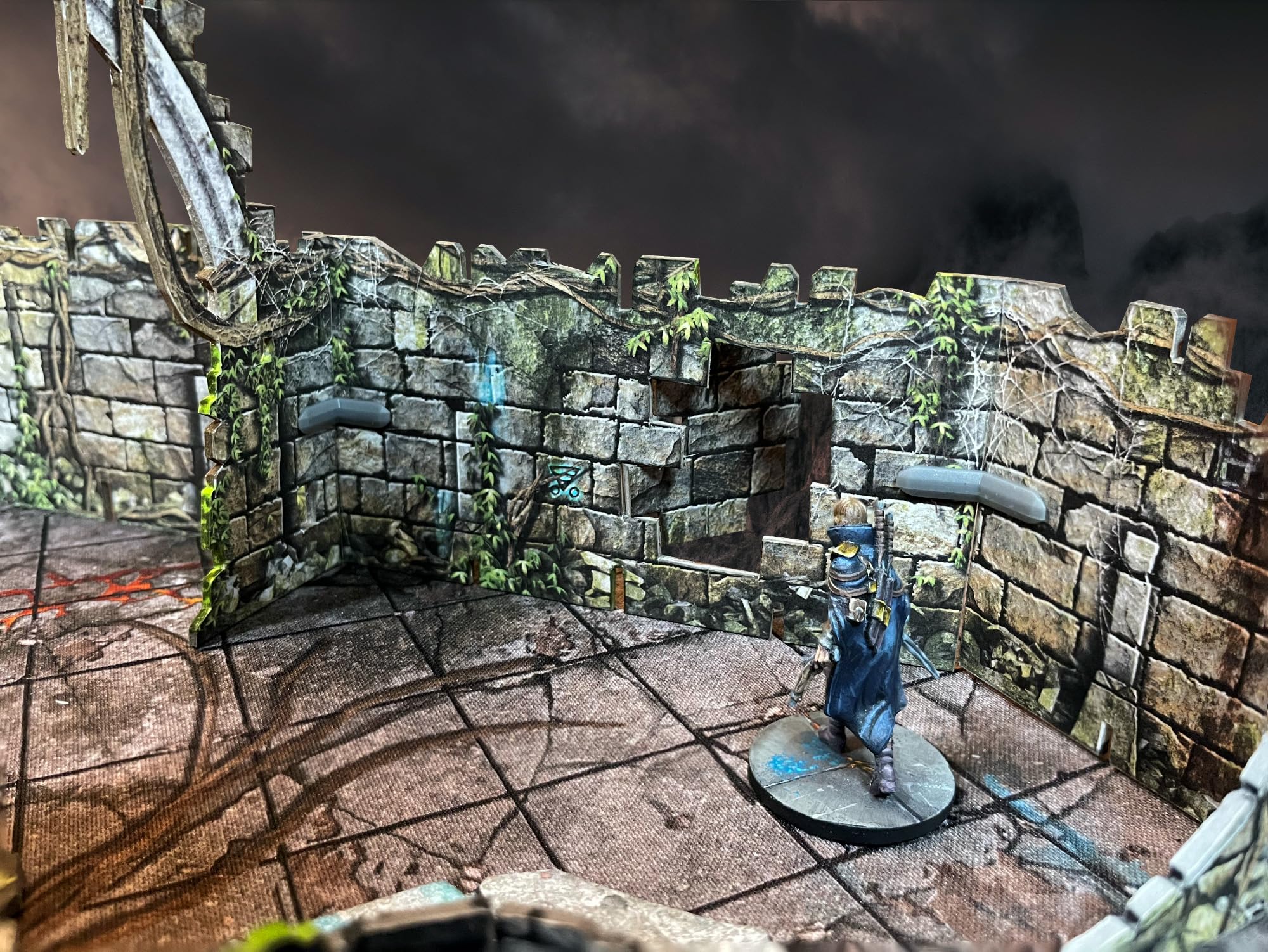 Maladum Oblivion's Maw Expansion - Fantasy Dungeon Crawler Game Immersive Terrain Solo, Co-op and Adversarial Play