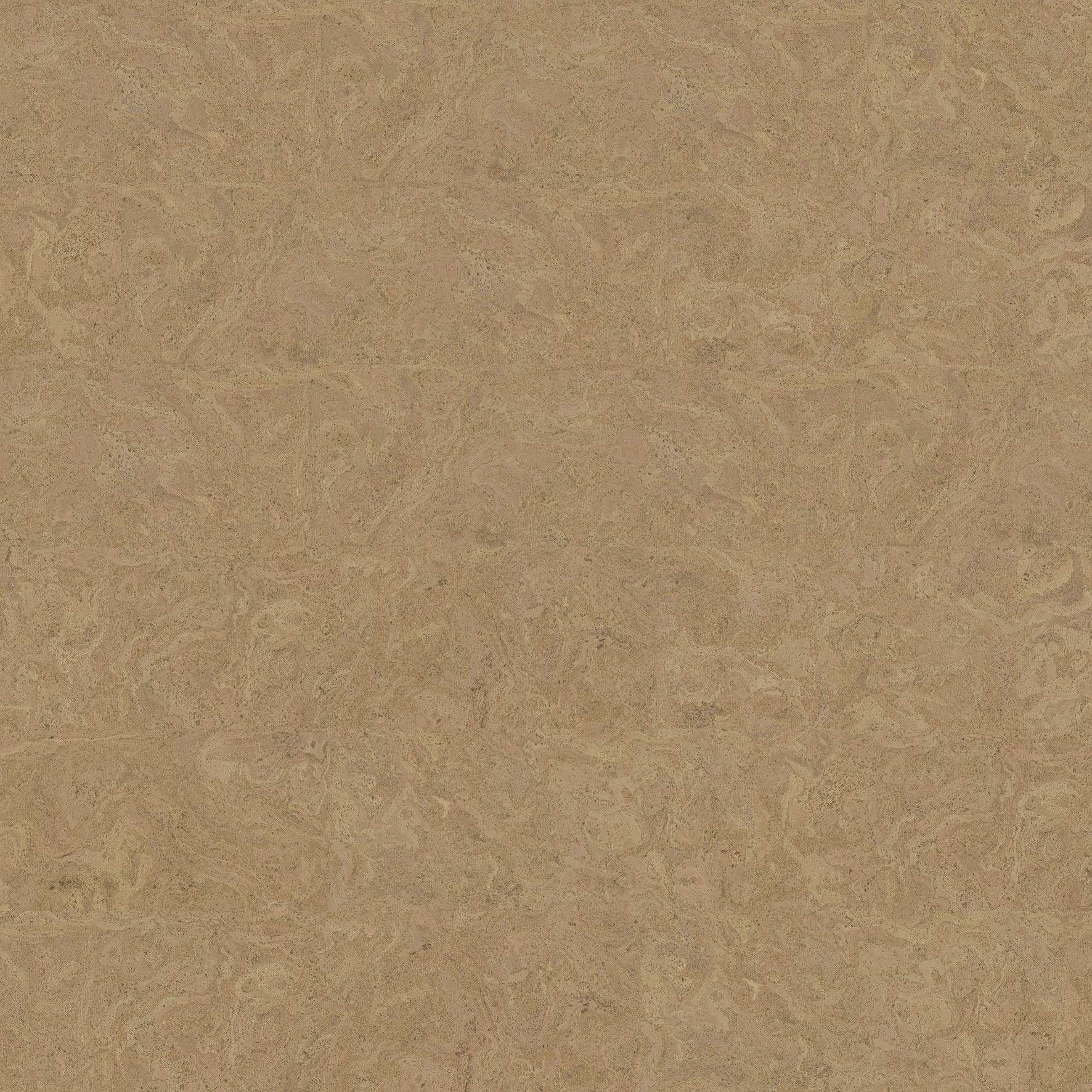 1 Paket (1,95m²) Korkboden zum klicken, Korkboden mit Trittschalldämmung, Korkboden endversiegelt, Korkfertigparkett, Kork-Fußboden, Korkboden verlegefertig, Korkklickboden - Libra natur