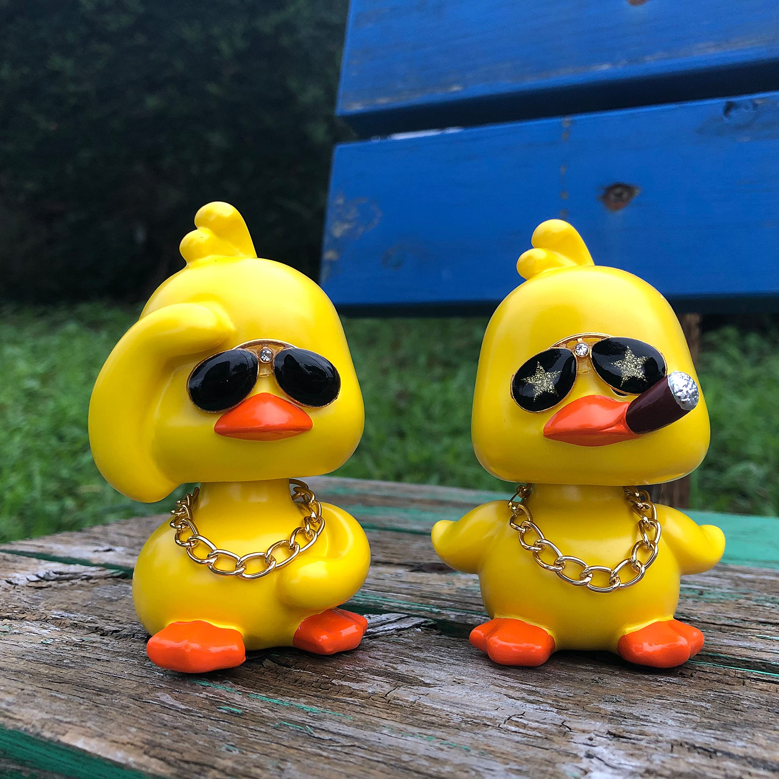 廃盤レア スワロフスキー ベア アヒル 散歩 置物 1078531_1.jpg