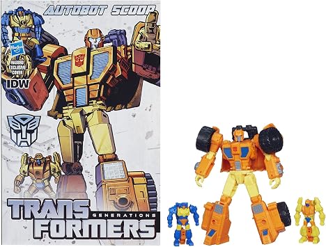 Transformers Generations Deluxe Class Autobot Scoop Figure