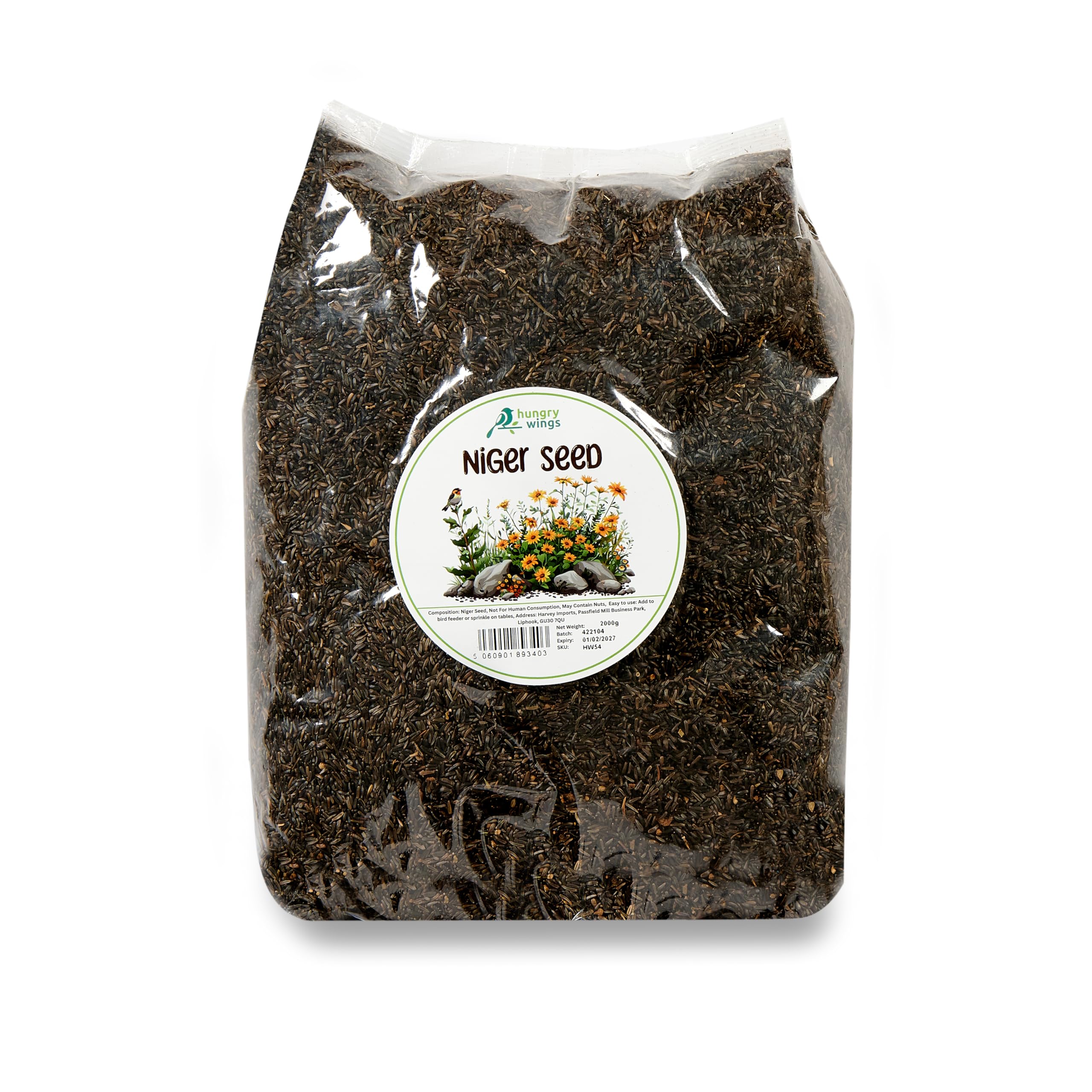 Wild Bird Food (2kg, Niger Seed)
