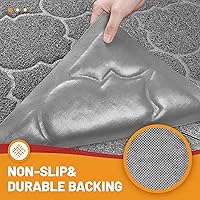 Vista 5 de Tapete para puerta al aire libre, 24 x 36 pulgadas, tapete de bienvenida para entrada, tapete para entrada del hogar, tapete de piso