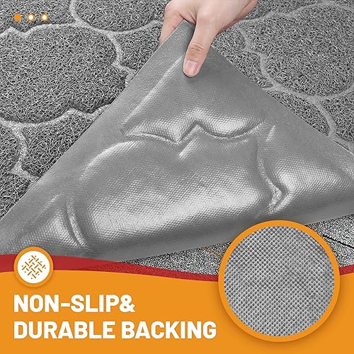 Miniatura 5 de Tapete para puerta al aire libre, 24 x 36 pulgadas, tapete de bienvenida para entrada, tapete para entrada del hogar, tapete de piso interior,