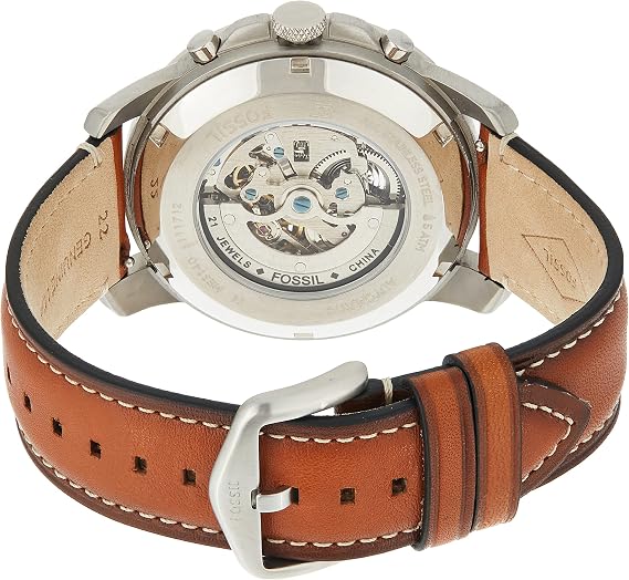 Sport Automatic Luggage Leather Watch 