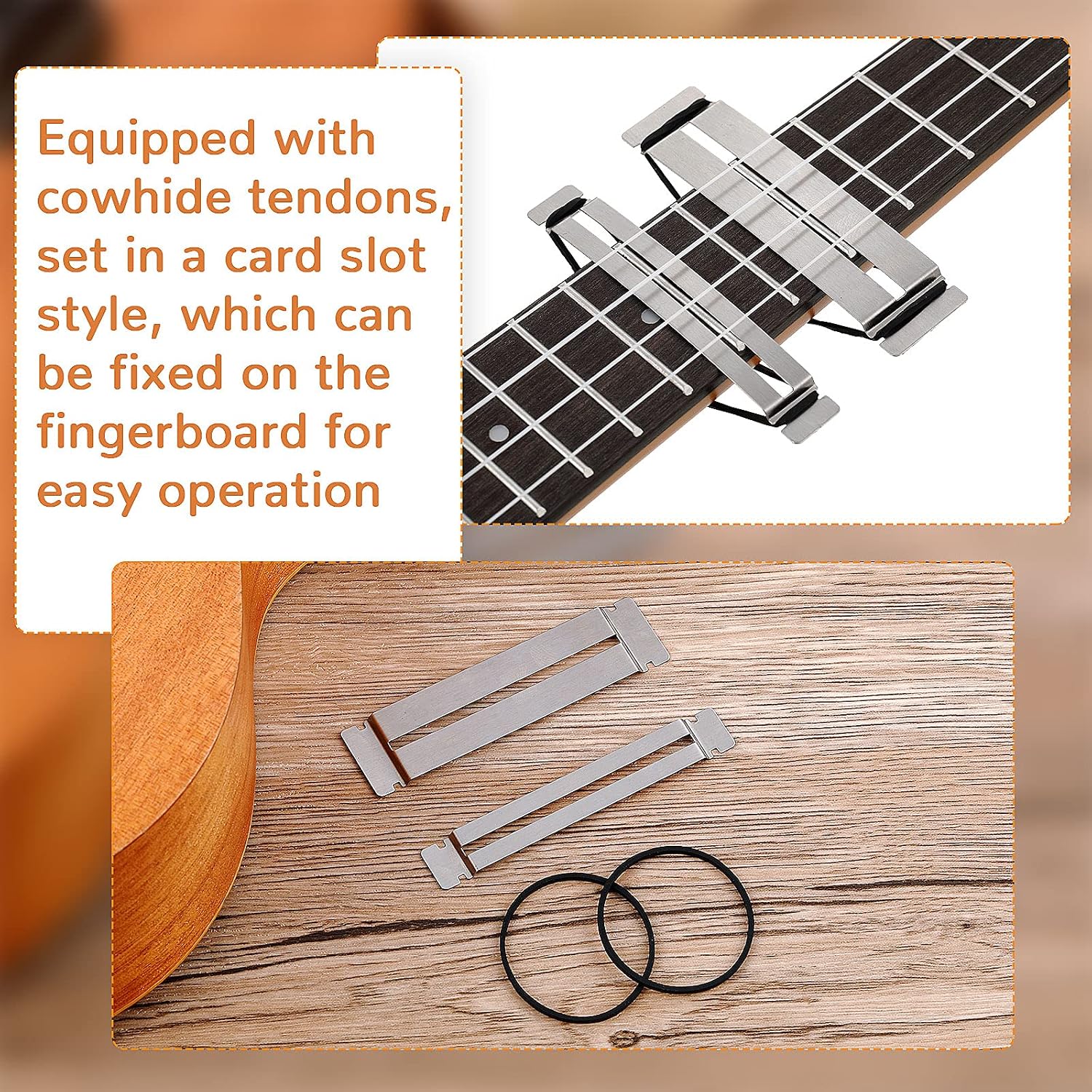 Boao 3 Sets Guitar Fret Protector Fingerboard Guards Fret Polishing Guard