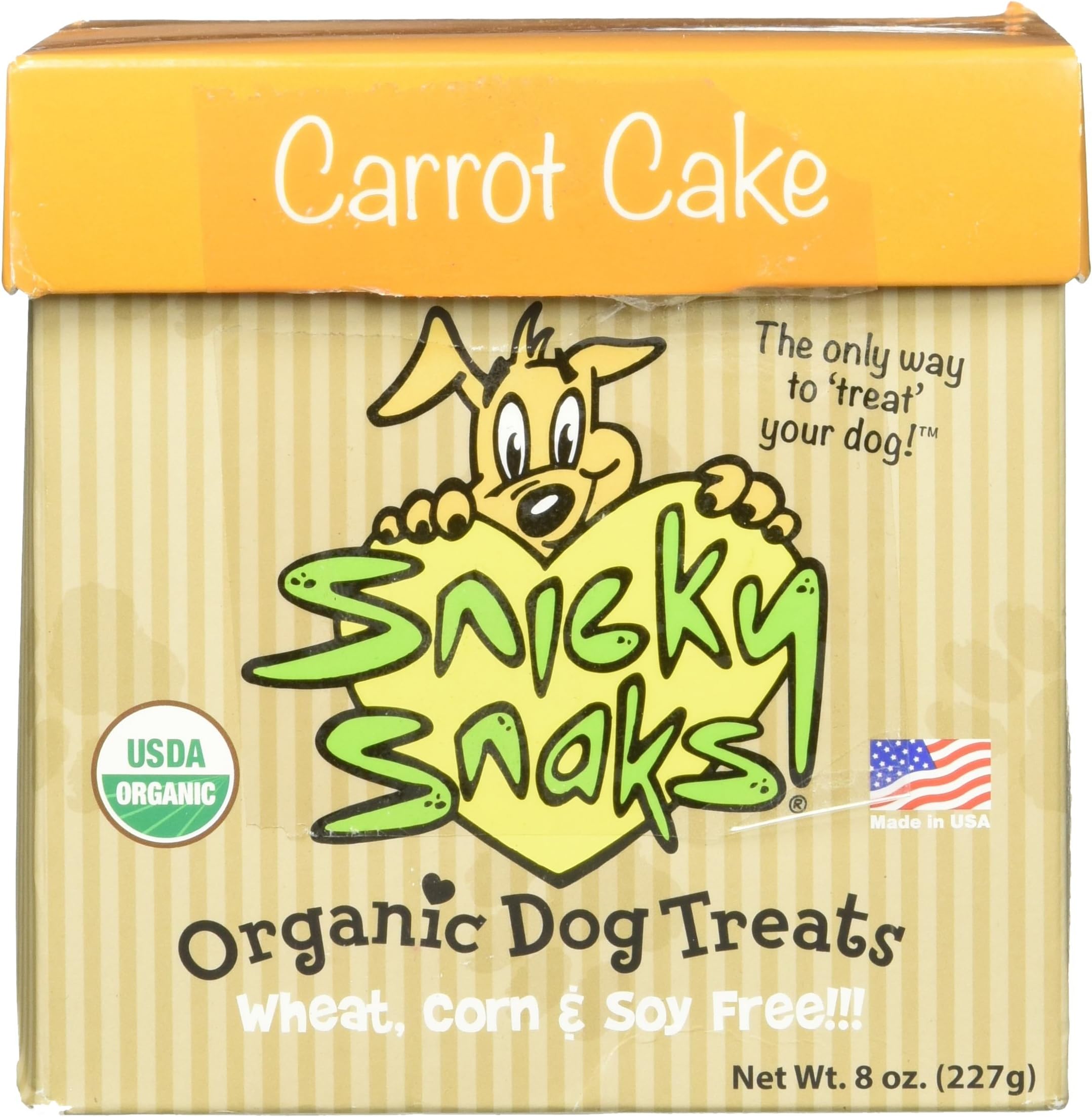 Snicky Snaks Carrot Cake Boxed Treats (8oz)