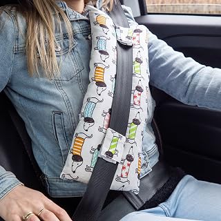 Mastectomy Pillow, Post Heart Surgery Seatbelt Pillow, Port Pillow for Chemo Patients, Hysterectomy Recovery, Csection Recovery, Pacemaker Seatbelt Protection, Great Breast Cancer Gifts for Women