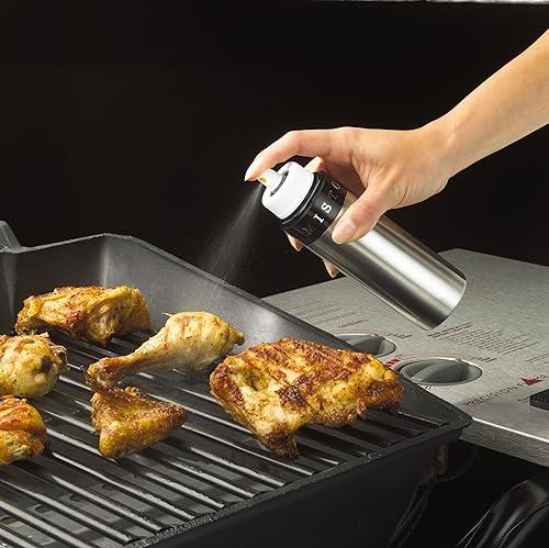 Miniatura 2 de Pulverizador Misto de aceite de oliva de aluminio cepillado Aluminio cepillado individual Aluminio