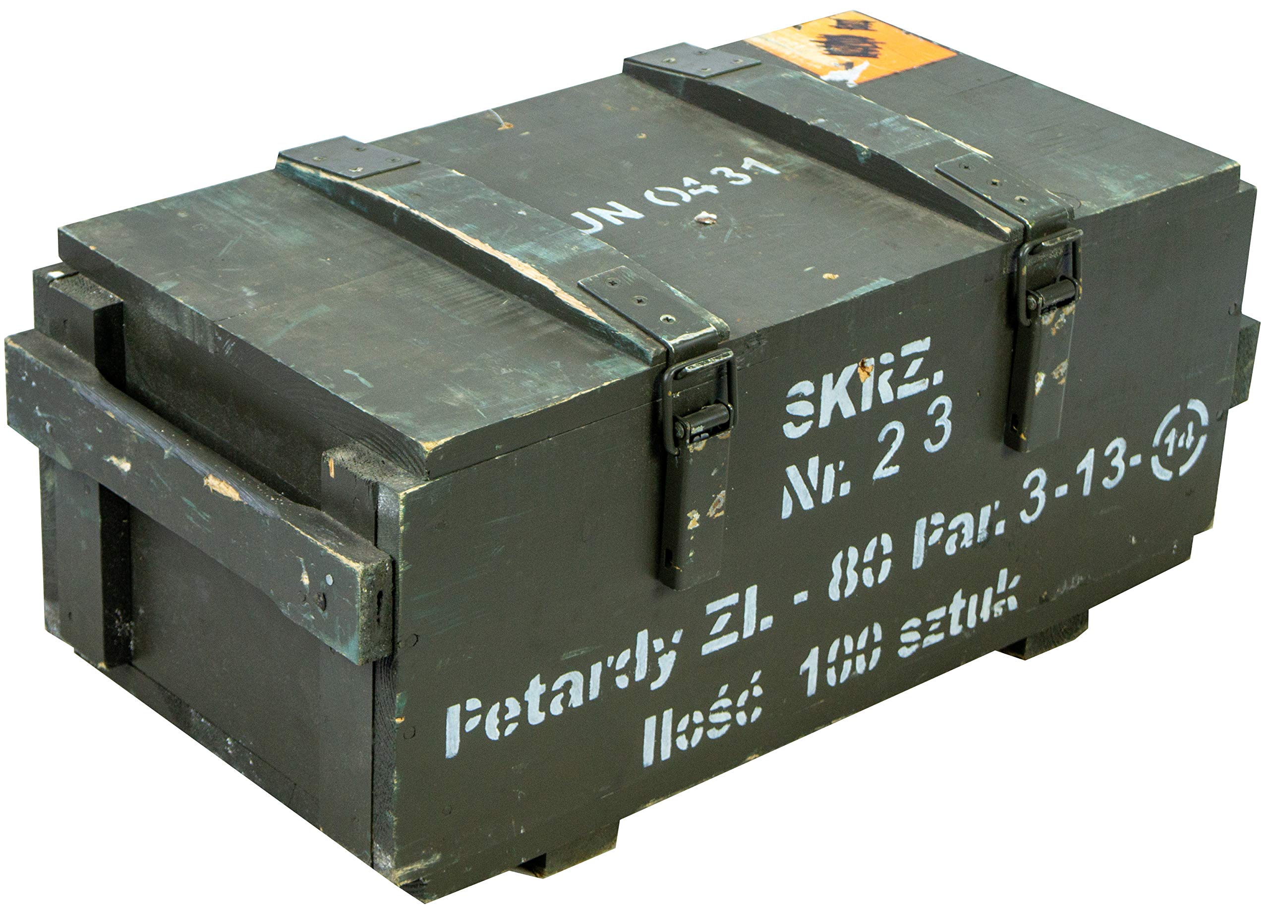munititions Boîte skrz76 Caisse de transport Boîte de rangement Épaisseur sur 1 cm Dimensions env. 65 x 33 x 30