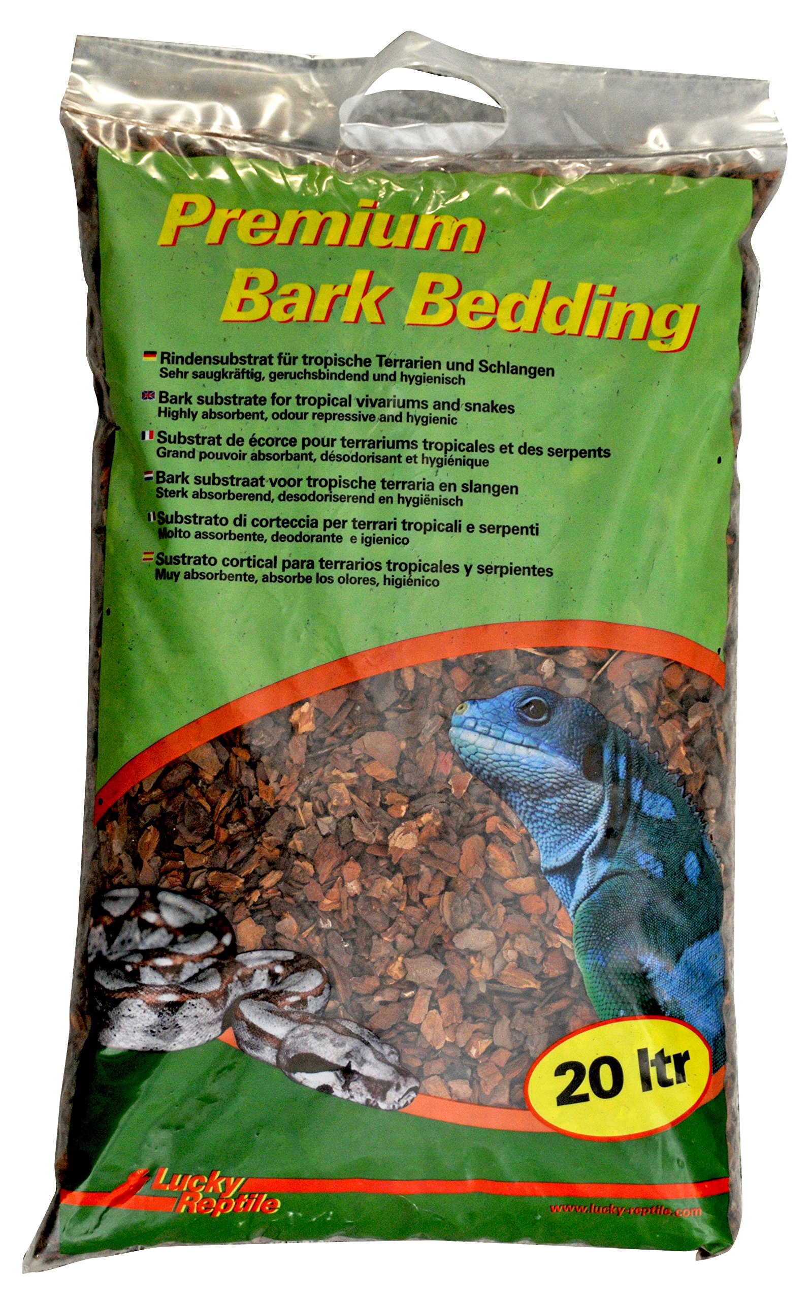 Bark Bedding Lucky Reptile 20 l : fini les mauvaises odeurs dans le terrarium