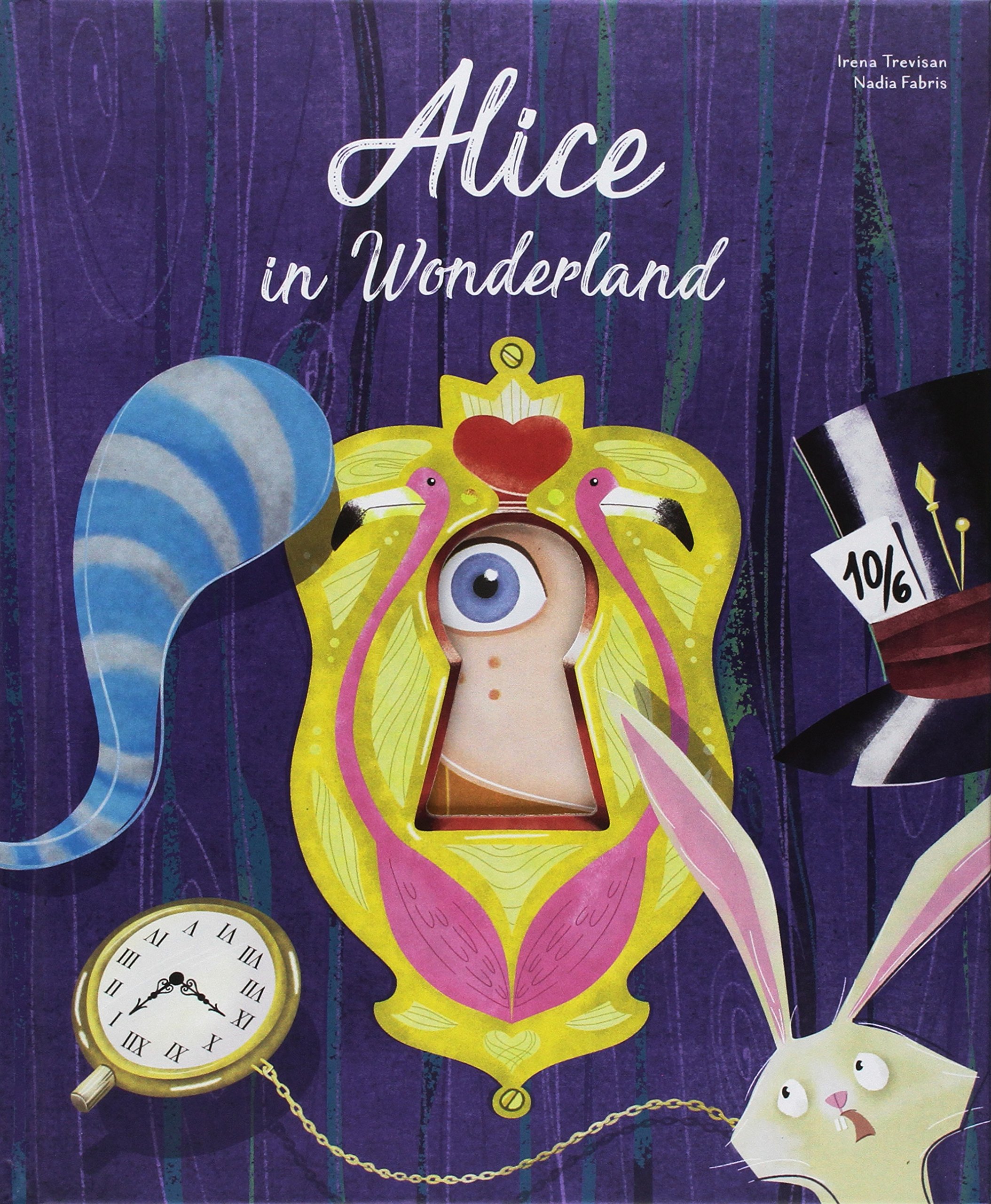 Sassi Die-Cut Reading Alice In Wonderland