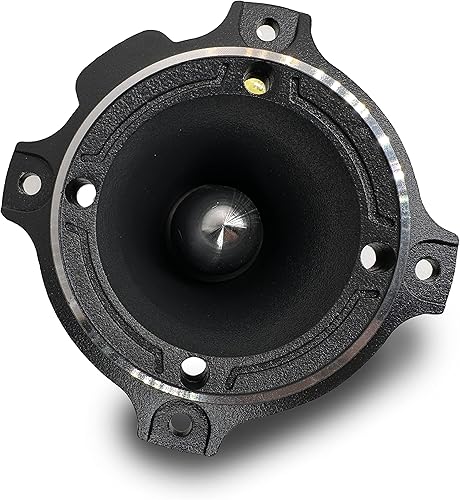 Miniatura 6 de Gravity 3X WZ40TWBK 3600 vatios de manejo de potencia máxima Warzone Series Heavy Duty Titanium Super Tweeter Altavoz de 4 ohmios marco negro - 2