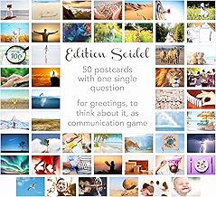 Edition Seidel Set of 50 Premium Postcards Motivation Cards Communication Training Conversation Game Coaching Tools Landscapes Nature Feeling Self-Mindfulness Sayings