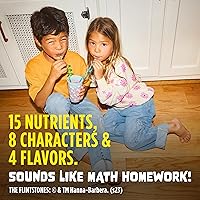 Vista 3 de Flintstones Vitamins Multivitamínico masticable para niños con + plancha extra para niños pequeños y niños con vitamina C, D, vitamina B12, 160