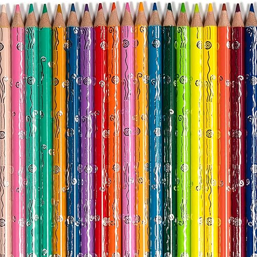 Miniatura 4 de eeBoo Piece & Love: Tidepool - Lápices de acuarela, 24 unidades, lápices de calidad de artista para adultos, artes y manualidades