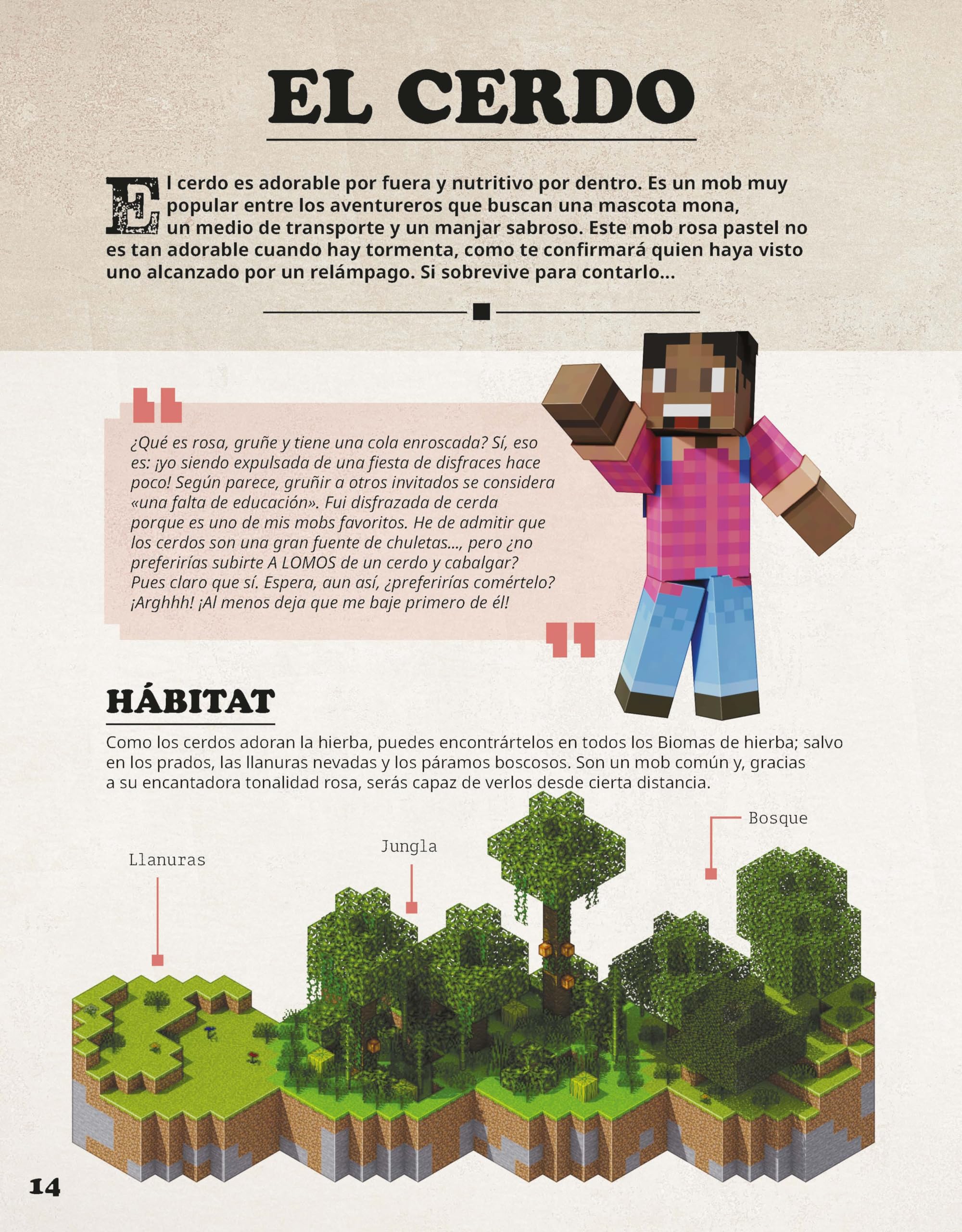 Minecraft oficial: Enciclopedia de mobs: La guía definitiva sobre los mobs de Minecraft (HARPERKIDS)