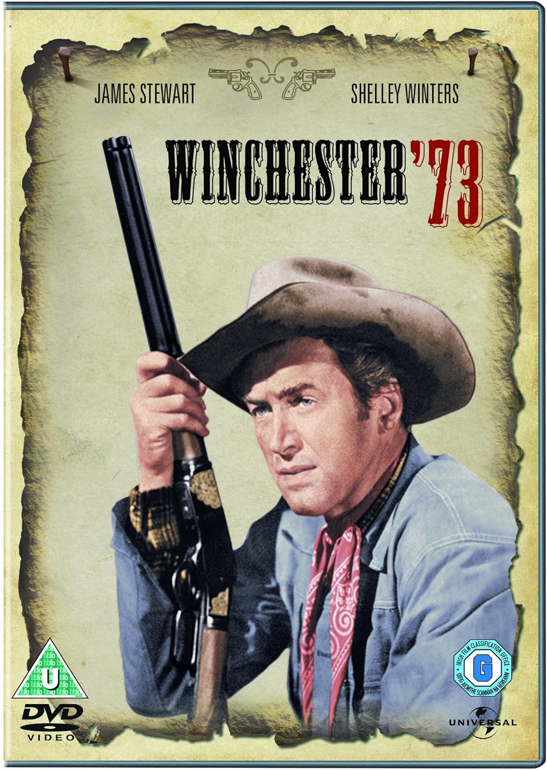 Winchester 73 James Stewart, Shelley Winters, Stephen McNally, Dan