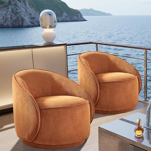 32" Swivel Barrel Chair