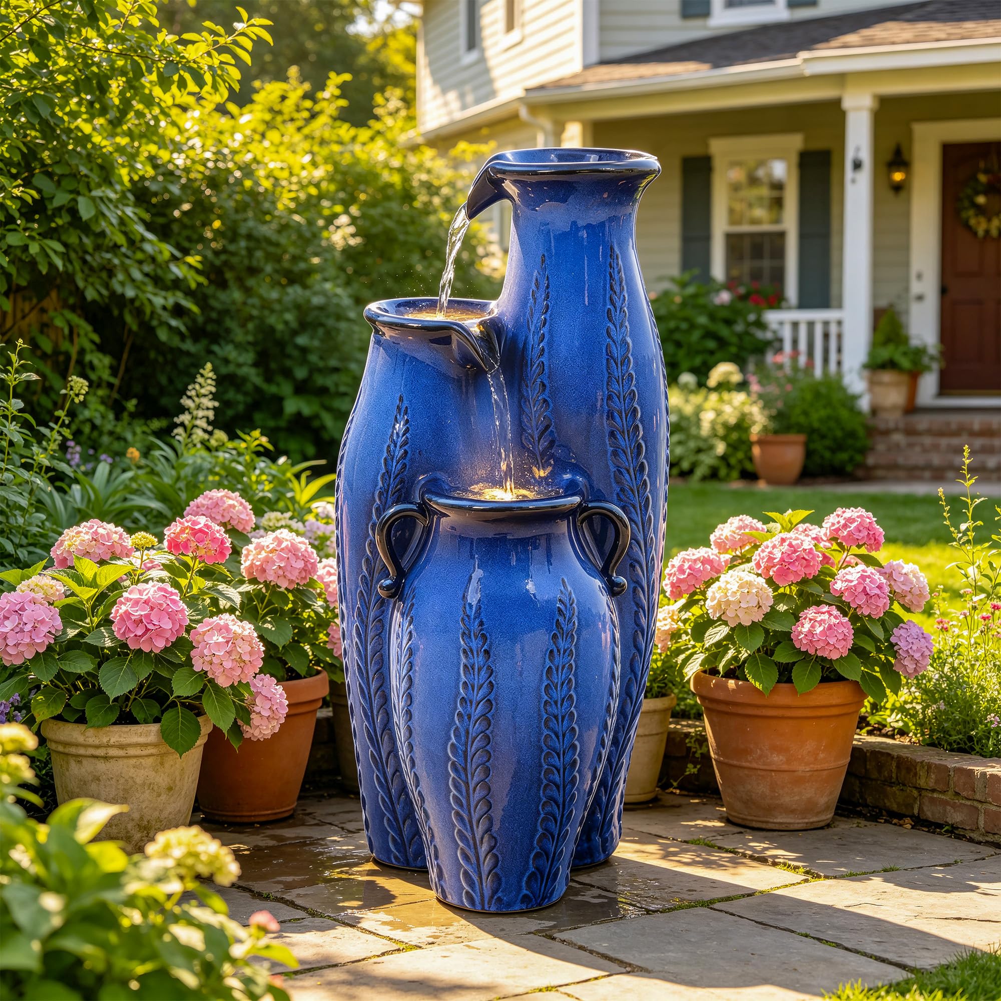 Ultym Ceramic Vase Fountain