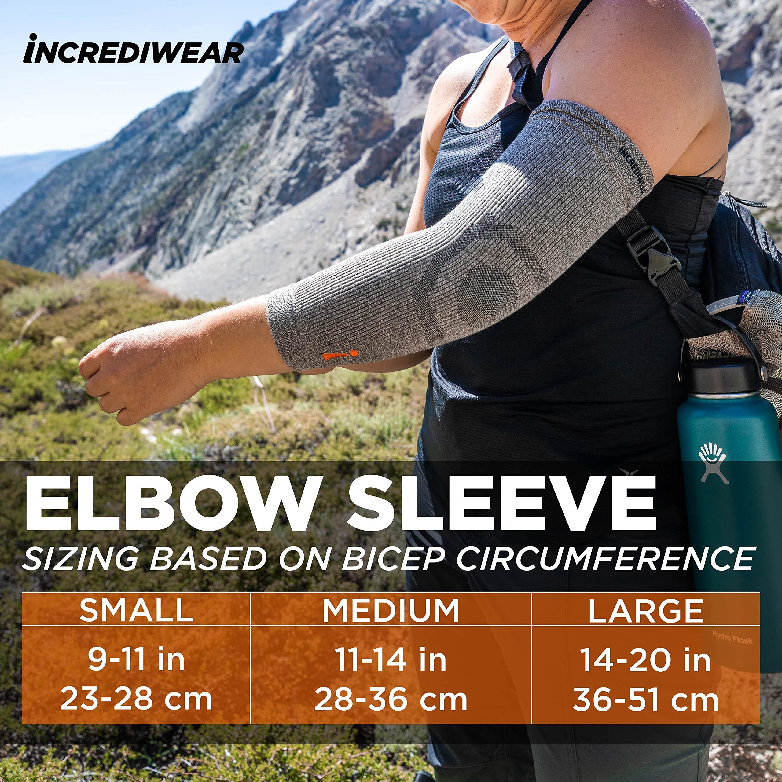Incrediwear Elbow Sleeve – Elbow Brace for Elbow Support, Joint Pain Relief, Inflammation Relief, and Circulation, Tendonitis, Golf and Tennis Elbow Brace for Women and Men (Royal, Large)