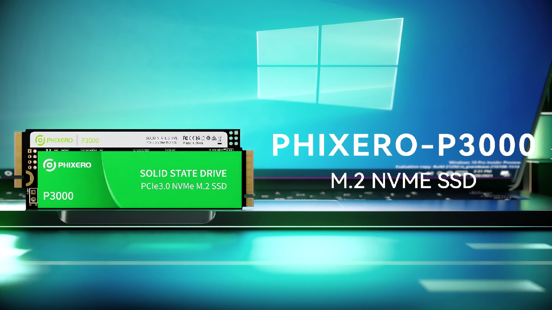 Amazon | PHIXERO P3000 256GB NVME SSD、PCIe 3.0 Gen3x4、M.2 2280