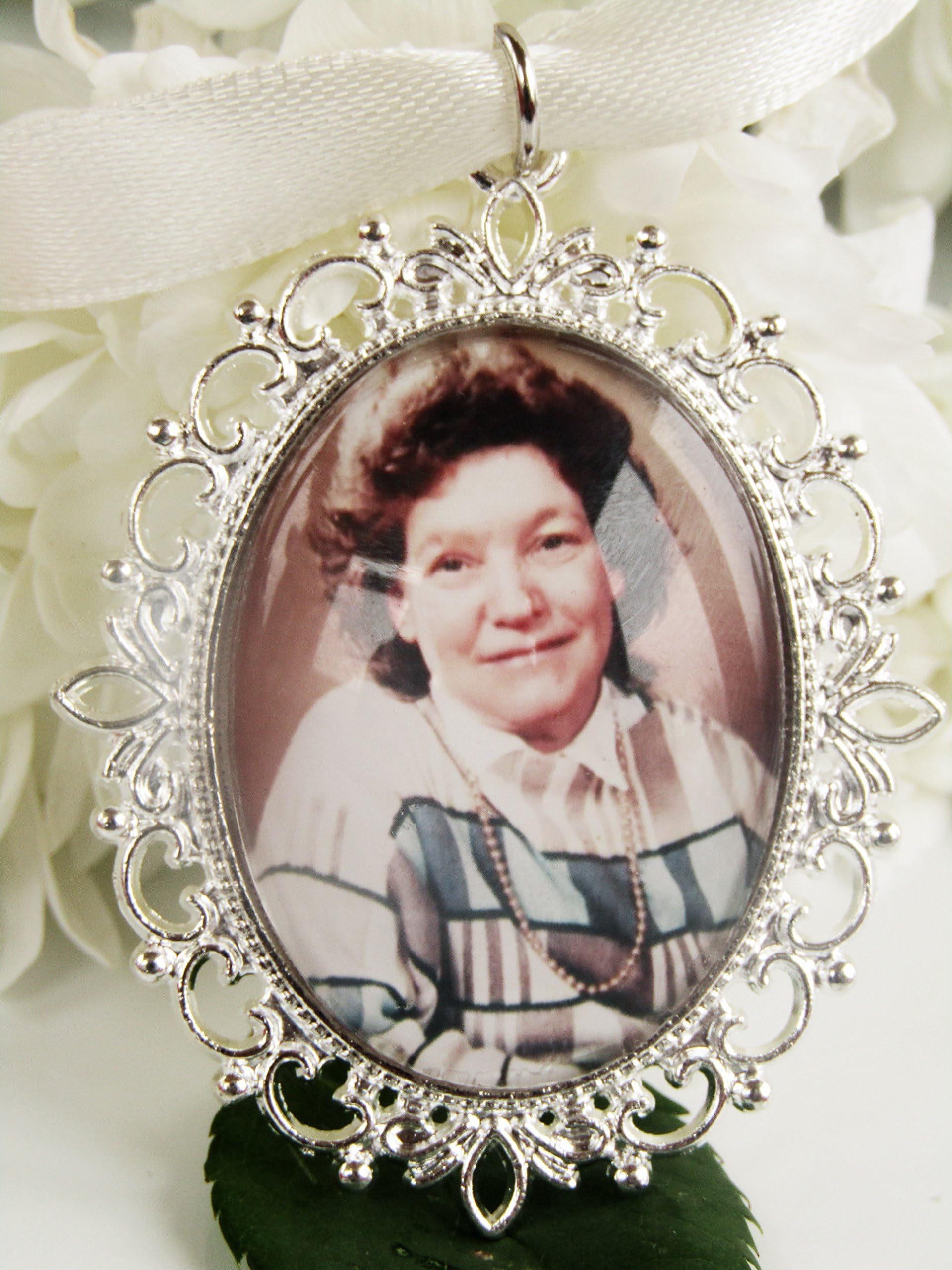 Photo Bouquet Charm Picture Frame Wedding Bridal Charm Memory Picture Personalised Image Charm