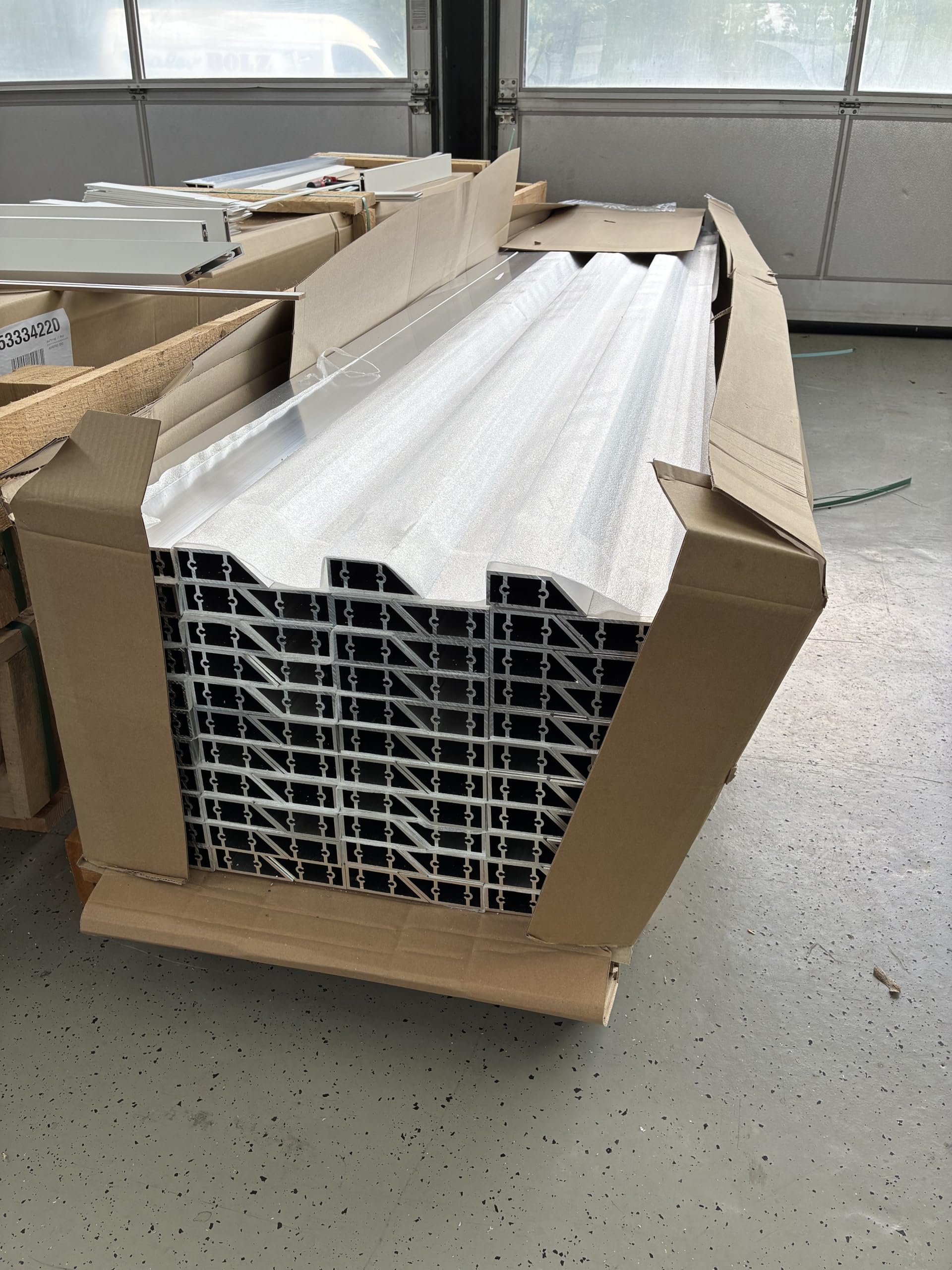 Perfil de aluminio 80 x 30 mm x 2 m, perfil de refuerzo para mesas y encimeras, perfil hueco robusto para muebles y proyectos versátiles