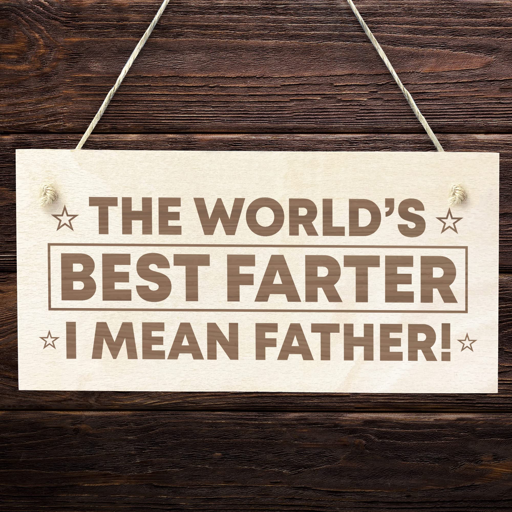 Worlds Best Farter Mean Father, Fathers Day Gift, Dad Birthday Gifts, Dad Gift From Daughter, Dad Gift From Son
