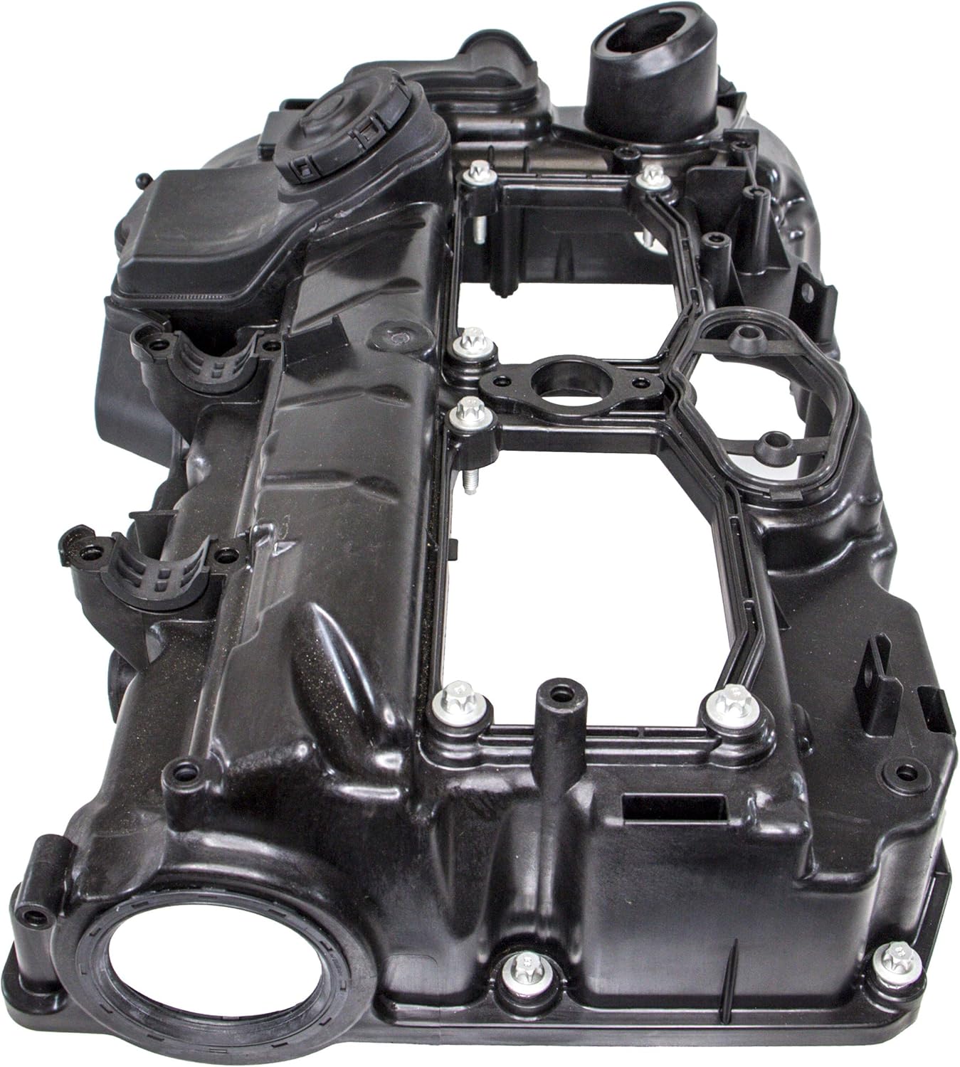 Rein VCE0103 OE Replacement Valve Cover for Select BMW Vehicles with 2.0L 4-Cylinder Engine - with Gasket and Hardware, Multi