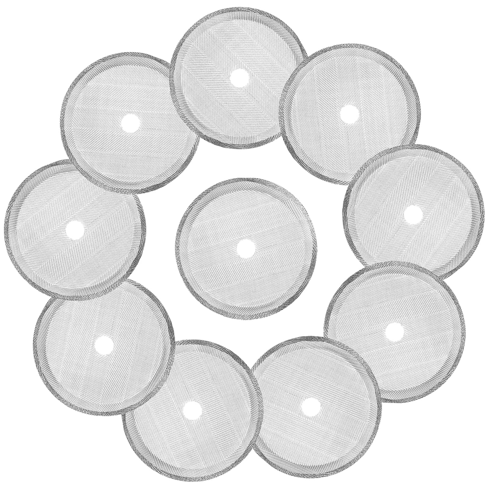 forkmannie French Press Filter 4 Inch Stainless Steel Mesh Screen and Replacement Parts for French Press Coffee Maker for 800 ml French Press Coffee Makers and Tea Machines (350)