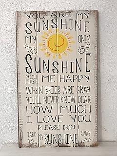 You are my sunshine nursery sign, Nursery Decor Sign, Baby Gift, Boys room, Girls room, New Baby Gift, Babies Room, Printed wood sign