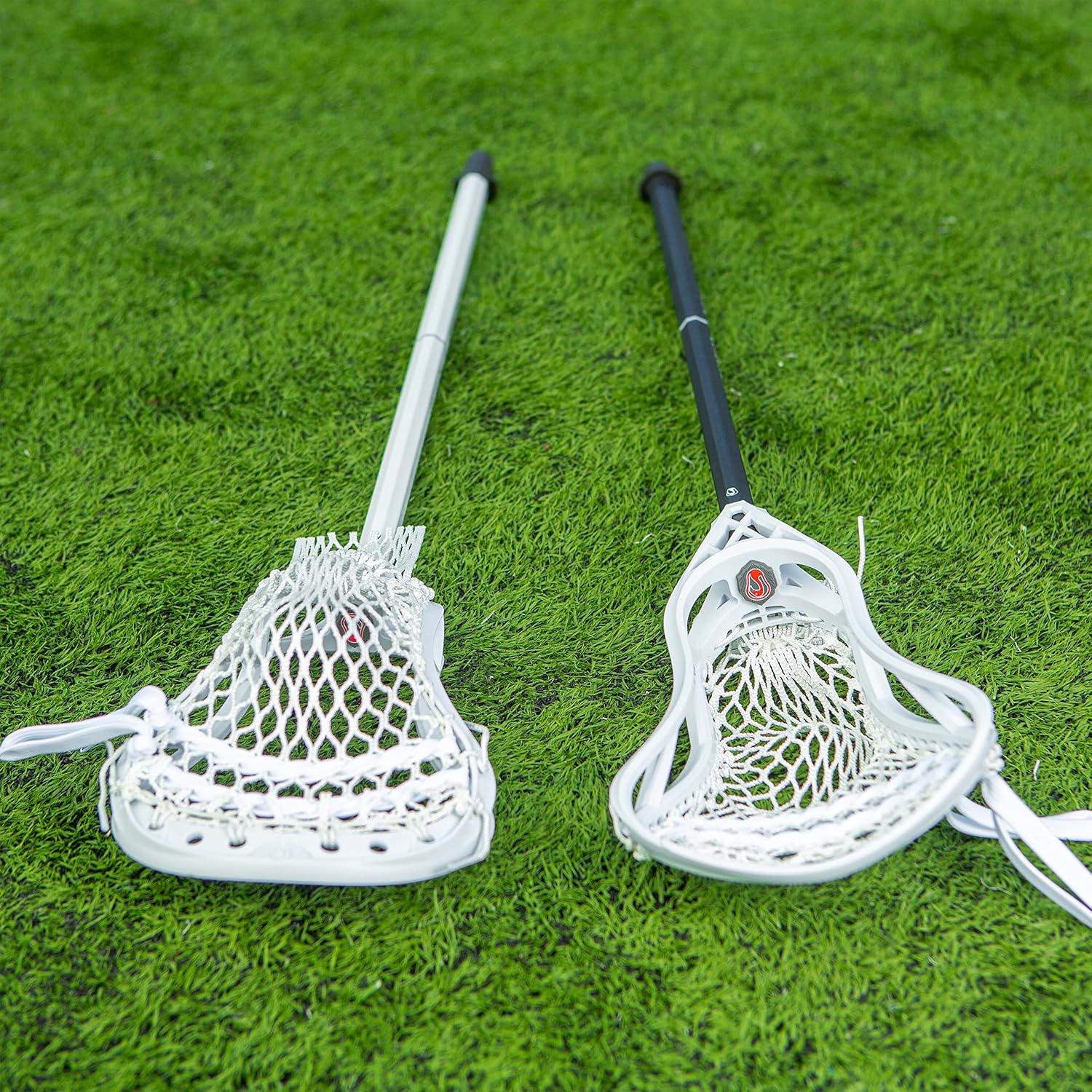 2 Junior Sticks and 4 Balls - First Year Player Pack - The Best Way to Try Lacrosse - Enhance Your First Time Player Experience