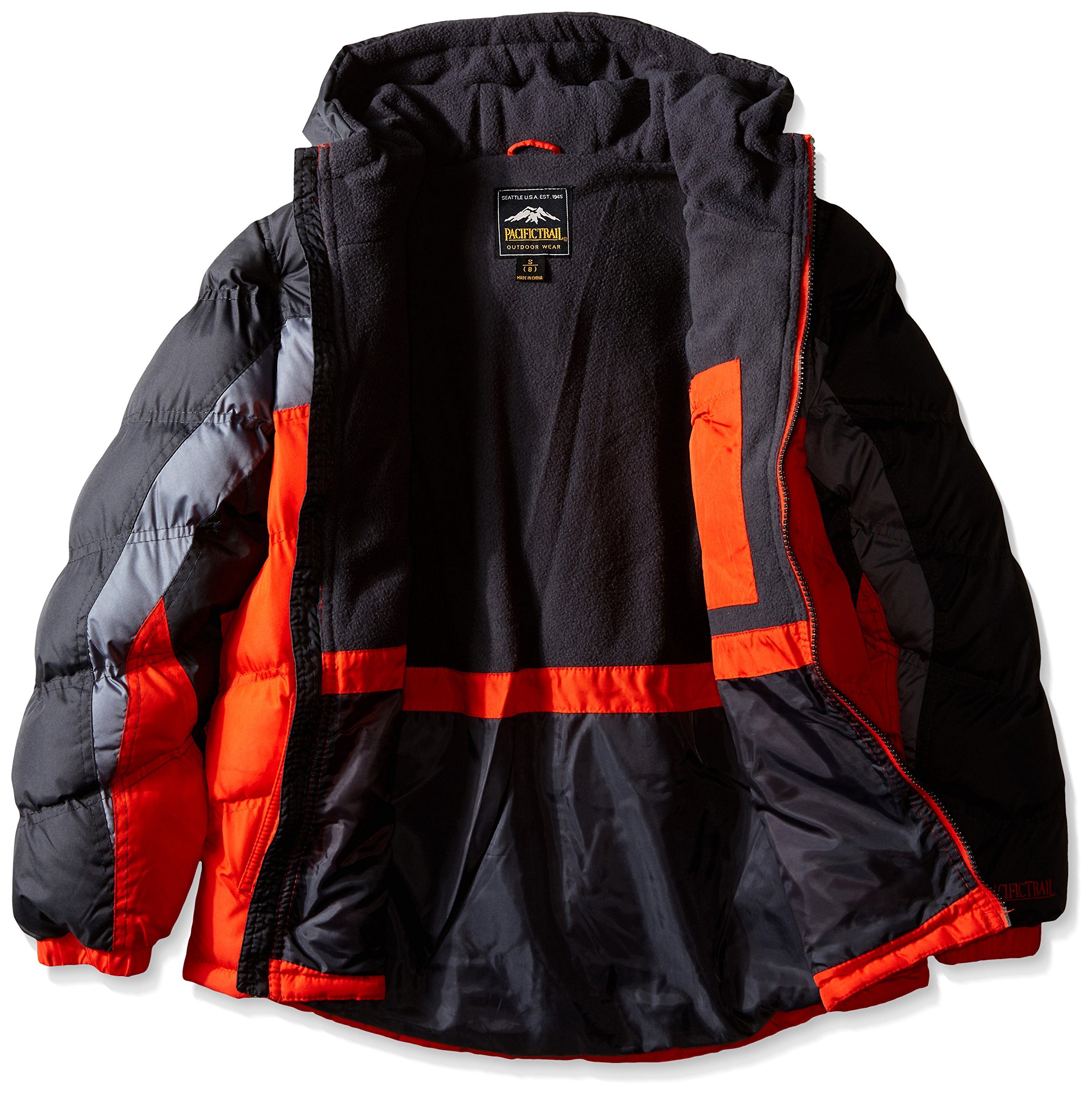 Pacific Trail Boys Puffer Coat With Fleece Lining Desertcart