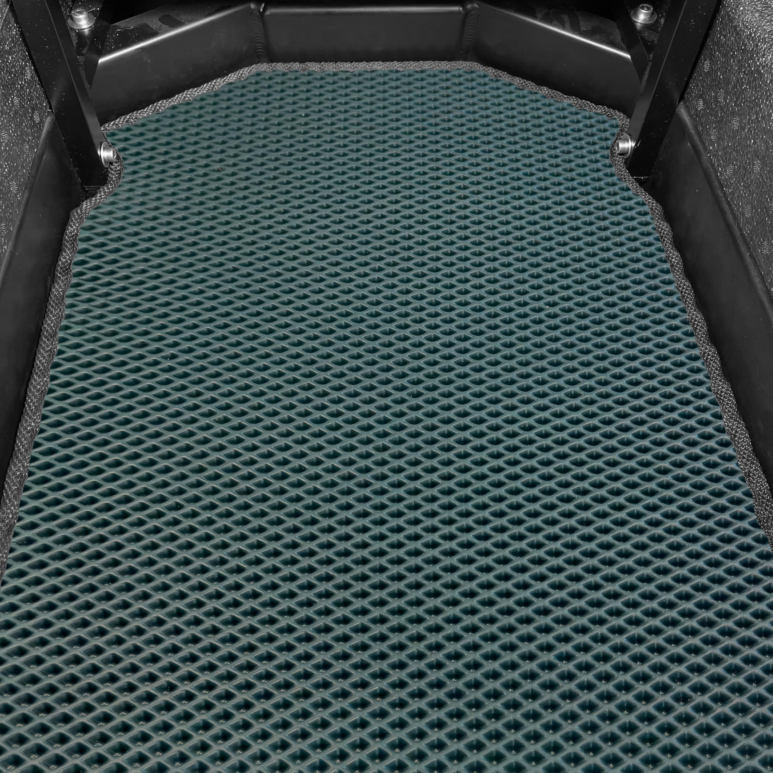 Urban Arrow Tapis de protection de qualité supérieure avec deux bancs - Tapis de sol antidérapant - Accessoires de vélo de chargement - Facile d'entretien et respectueux de l'environnement
