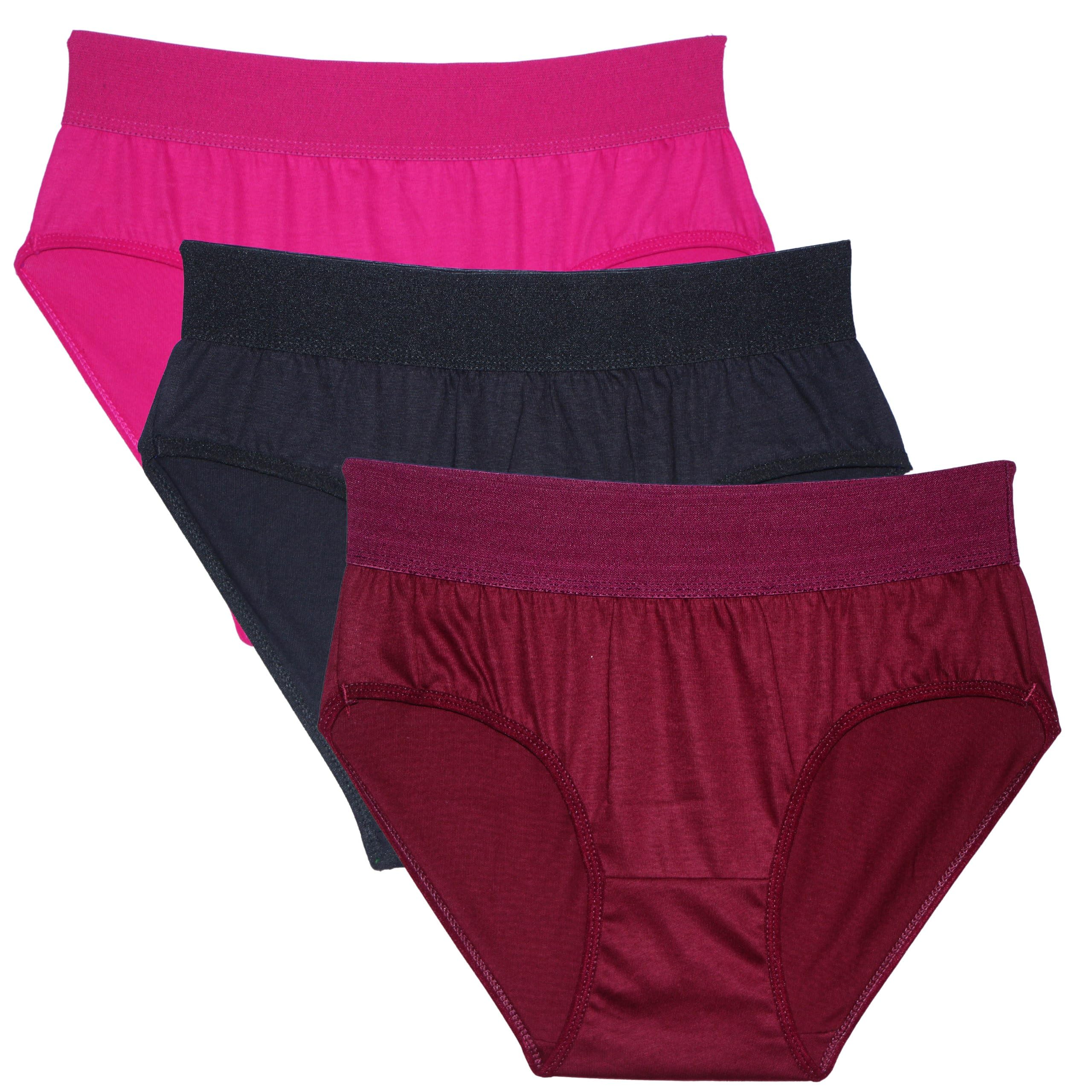 Women's Super Combed Cotton Mid Waist Hipster Tummy Tracker Panty-picture-48
