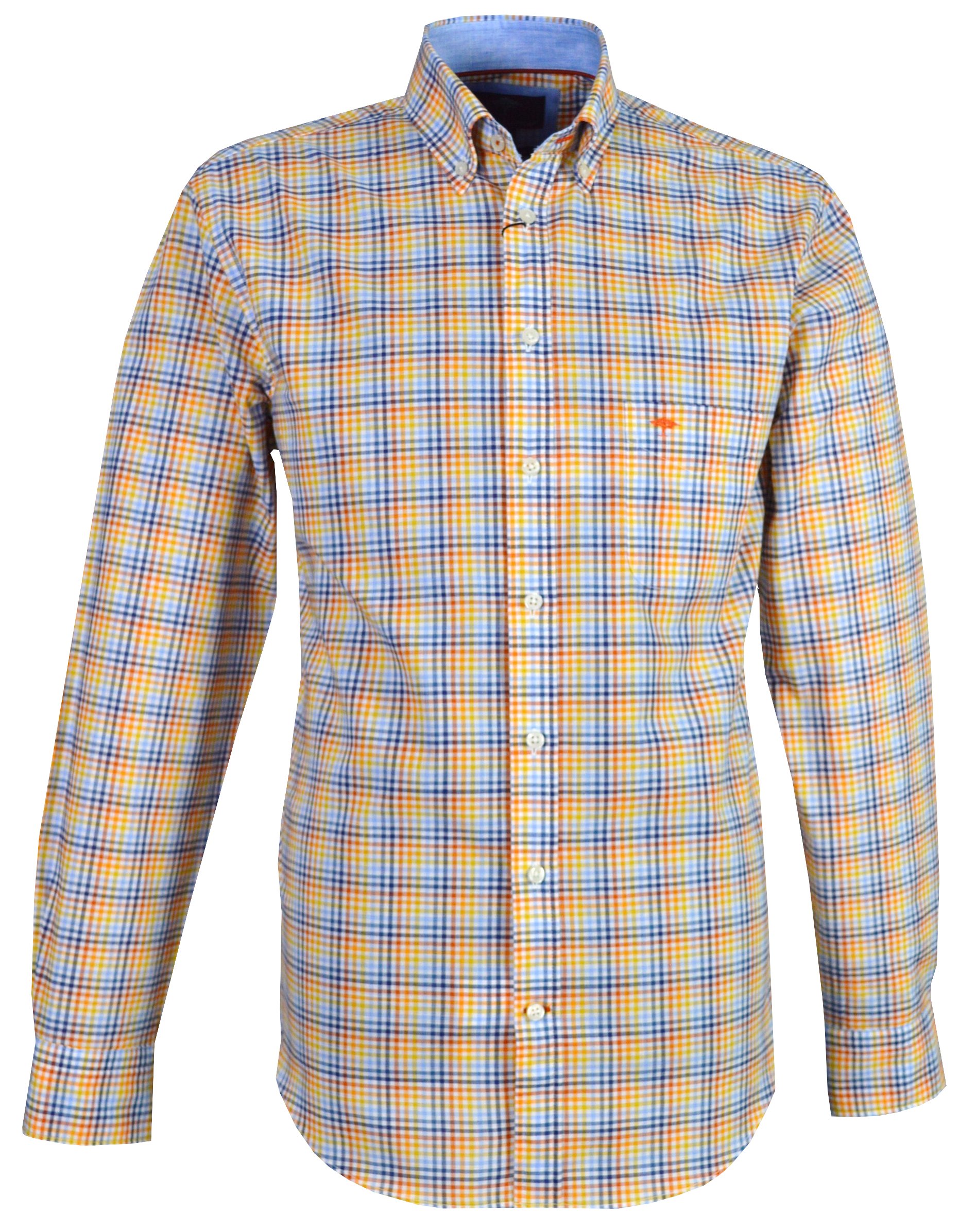 Fynch Hatton Herren Freizeithemd - 1118-5080 5084 - Mango