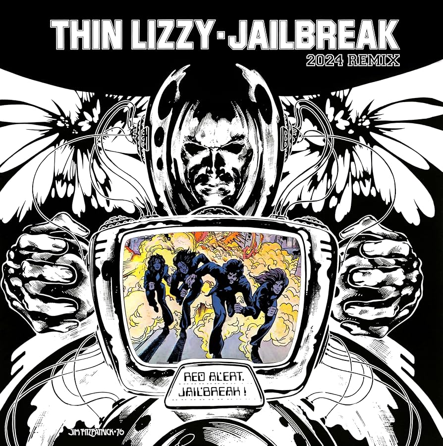 Thin Lizzy Jailbreak ジョンサイクス初演公演 Jailbreak】(1976) Thin Lizzy ブリティッシュロック凋落の時代