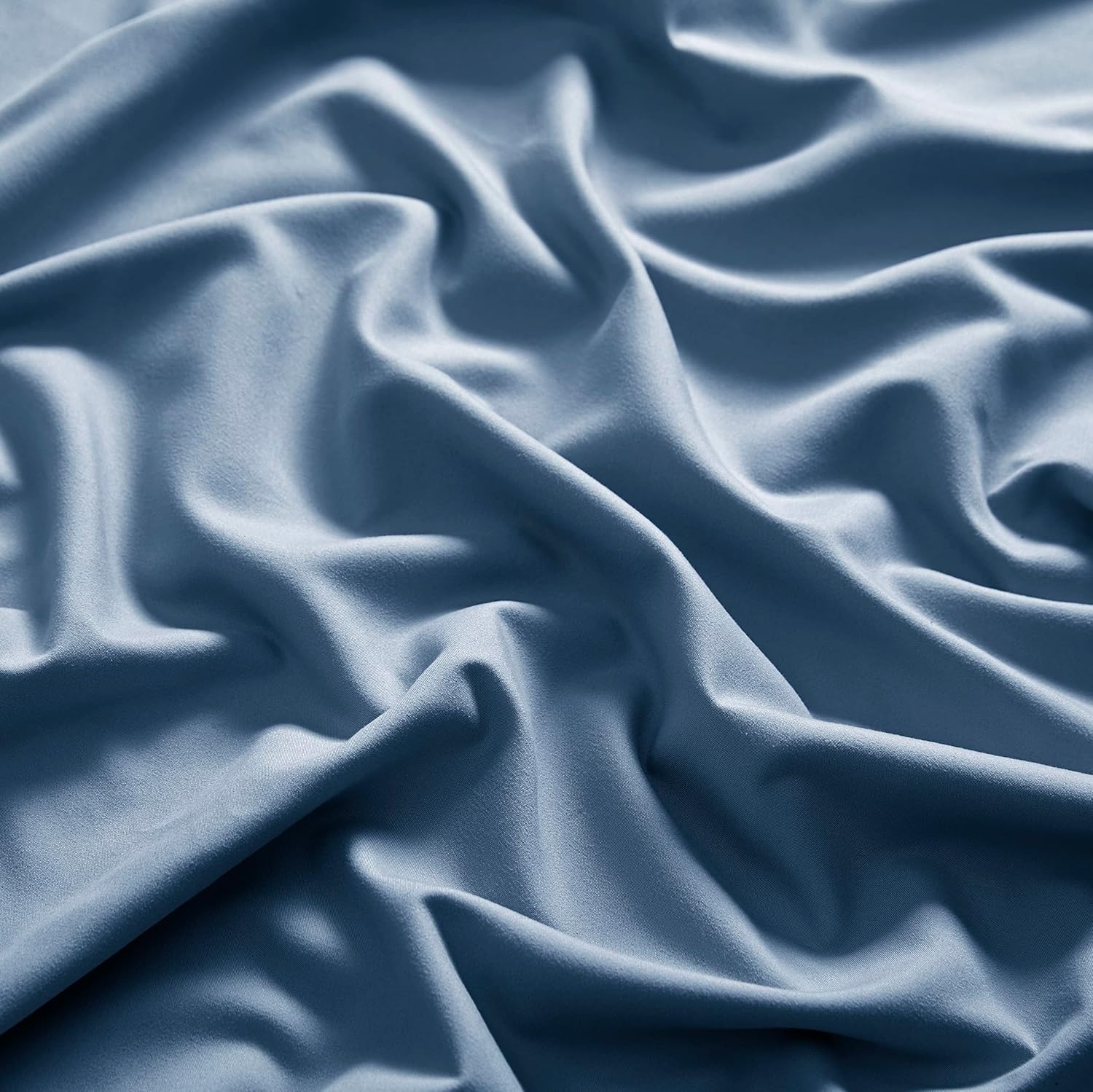 Yamel Home - Twin Size Bed Sheet Set - Luxurious Feeling - 2000 - Breathable & Cooling Sheets- Deep Pockets fit up to 16'' - Wrinkle Free - Supreme Collection - Denim, Twin
