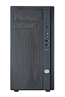 Vista 4 de Cooler Master Caja de computadora Mini Tower N200 con fuente de alimentación certificada Thermaltake 500W 80+