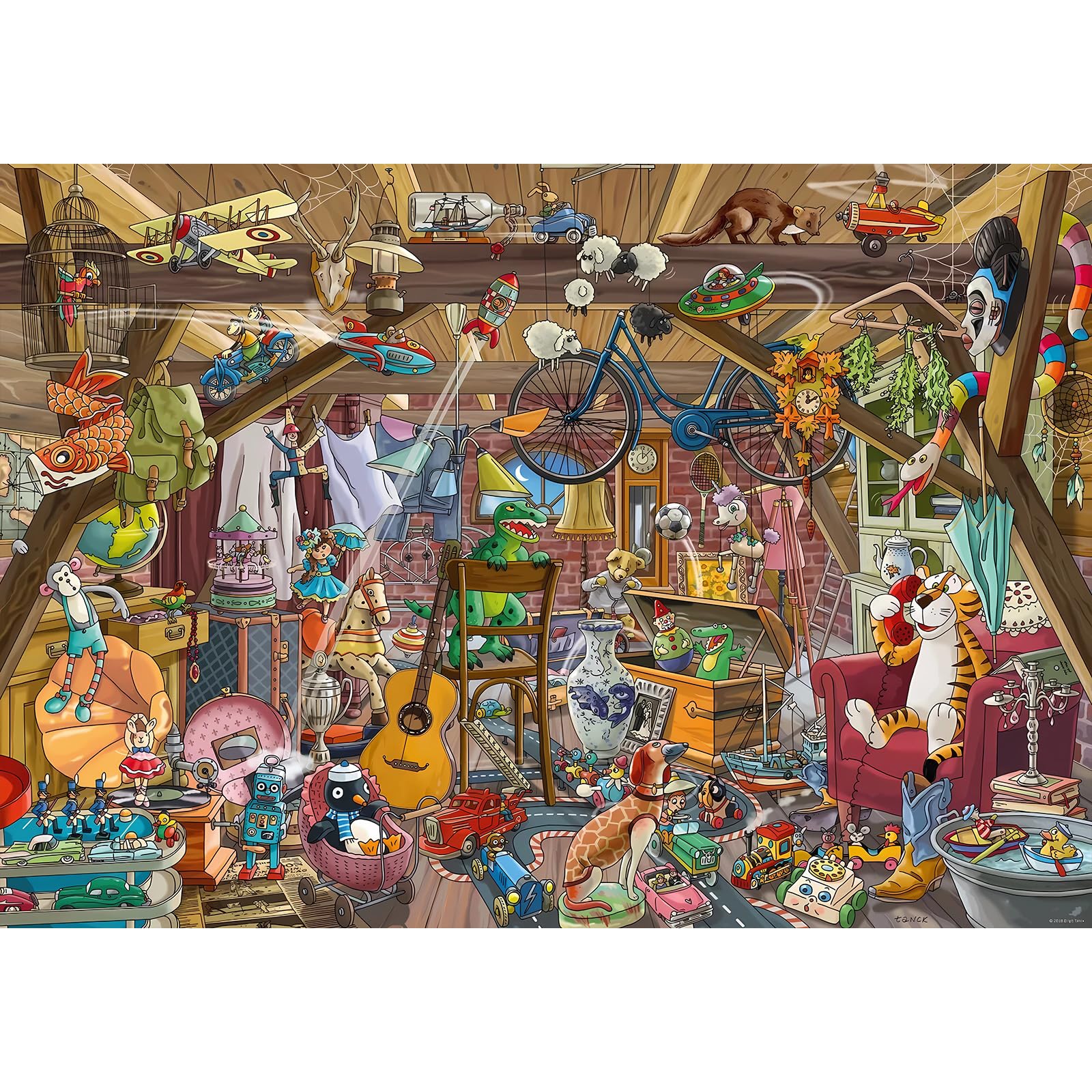 CHengQiSM 2000 pieces Jigsaw Puzzle For Adults — image 1