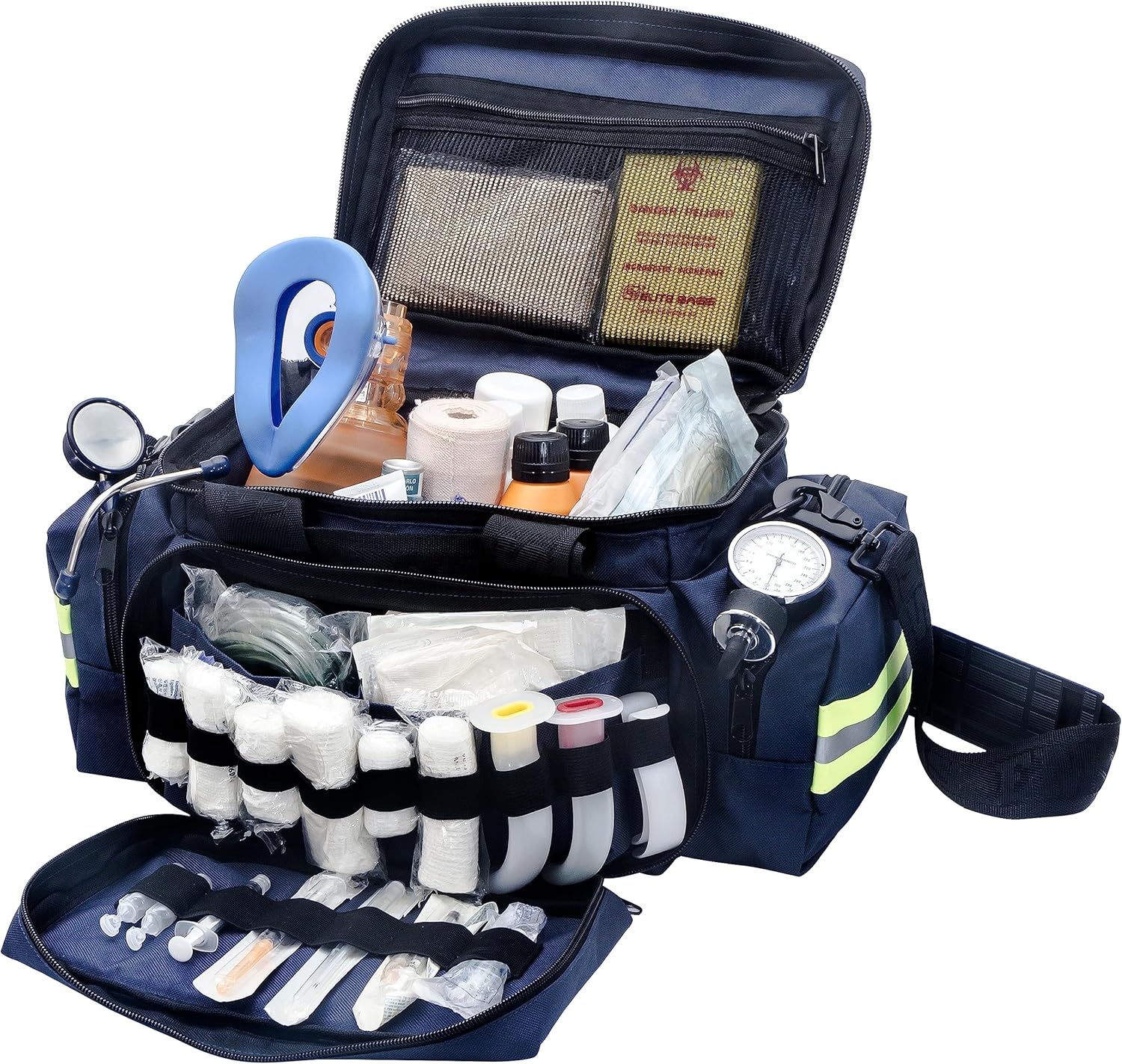 Elite Bags EMS Light Bag Emergency Bag | Basic Life Support | First Responder | EMT Bag | First Aid Kit