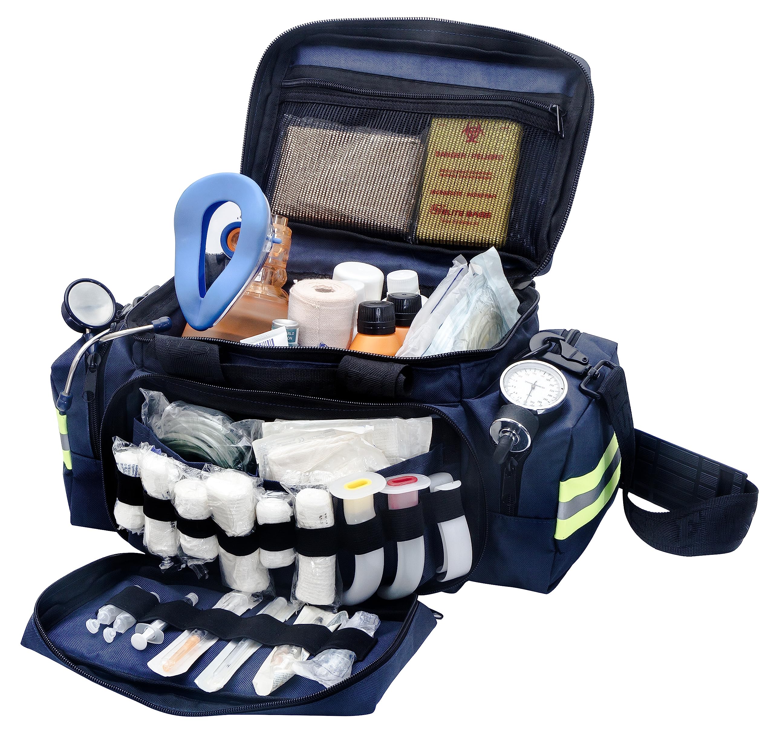 Elite Bags - Bolsa para emergencias, Azul Marino, 44 x 25 x 27 cm