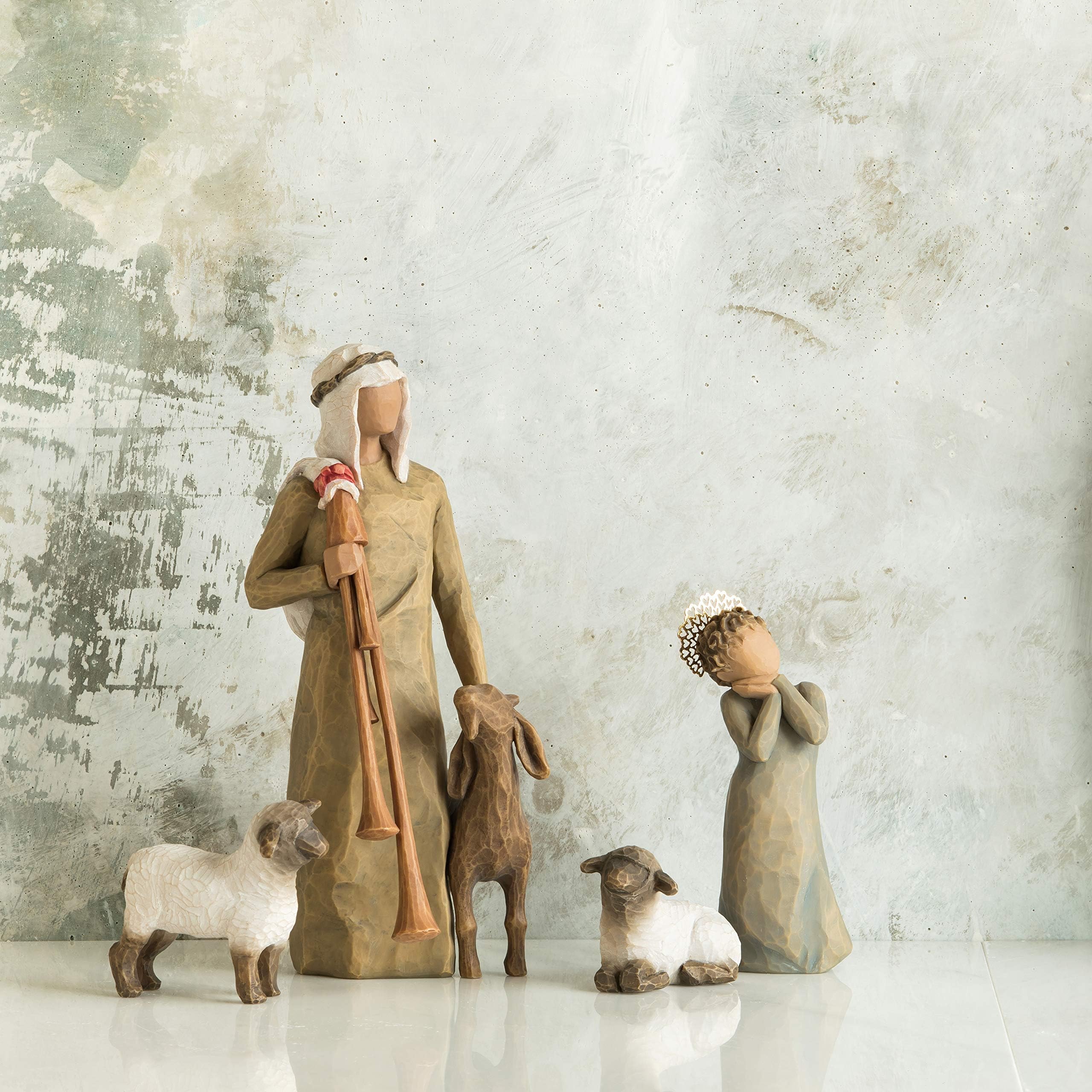 Enesco 27183 Zampognaro Berger avec Cornemuse