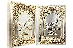 Beautiful Metal Cover Spanish Wedding Bible: La Biblia En Espanol Letra Grande