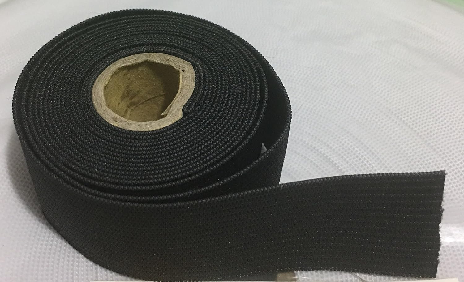 100yds Knitted Elastic band 3/4" for Waistbands Sleeves style #3233 (White)