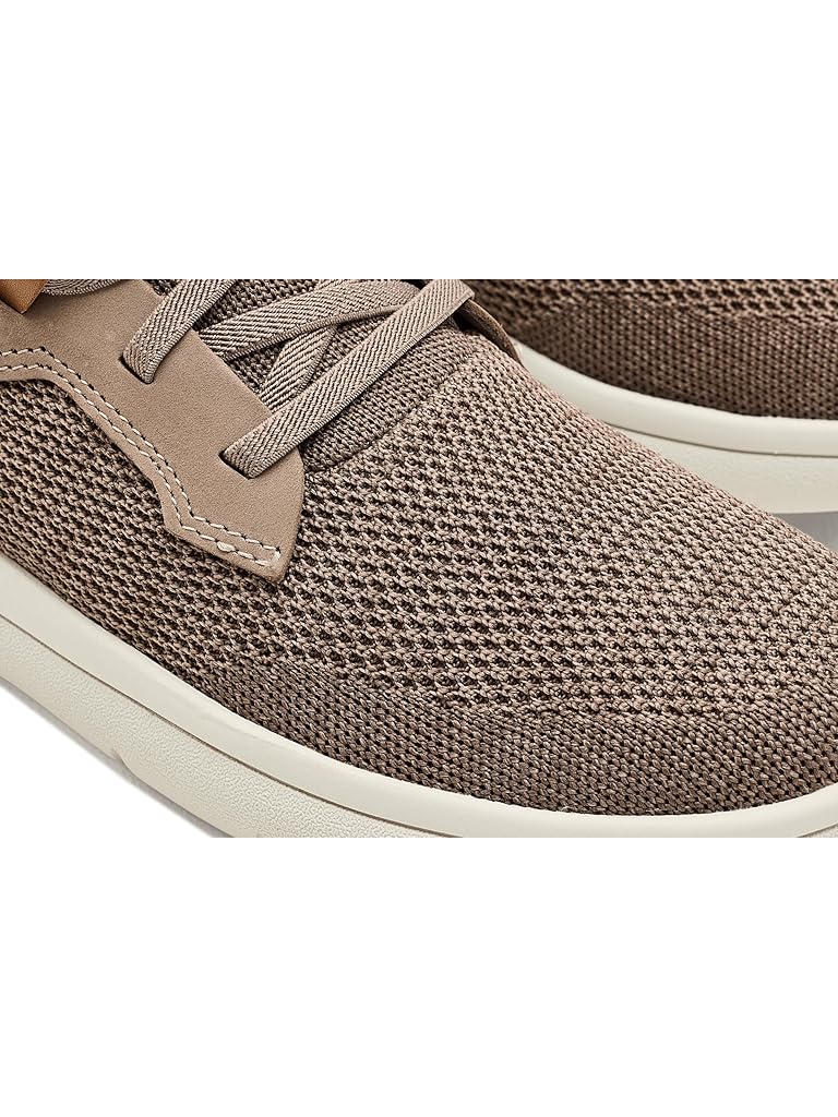 Taupe Florsheim Fleet Knit Elastic Lace Slip-on