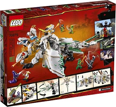 LEGO NINJAGO Legacy The Ultra Dragon 70679 Building Kit (951 Pieces)
